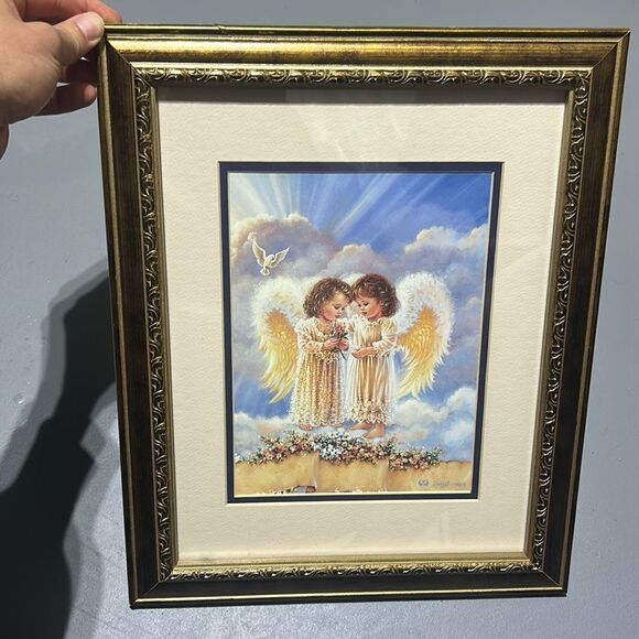 Angel Picture with Frame - Picture 1 of 6